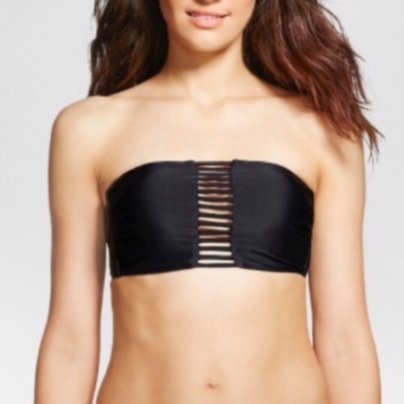 COPY - Strapped Bandeau Swim Top - Picture 4 of 4